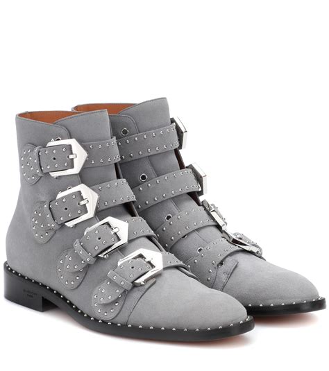 givenchy grey suede boots|Givenchy boots women.